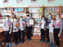 Пронская СОШ на книжной тематической выставке